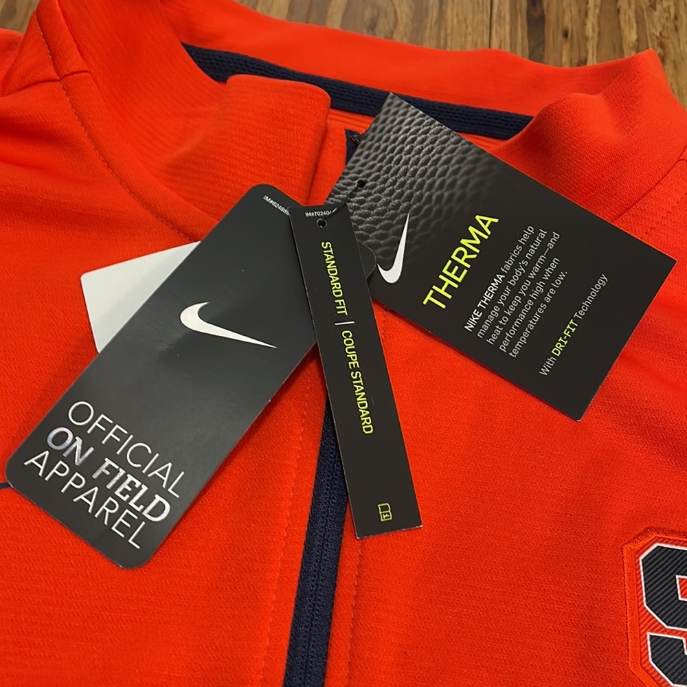 Nike Syracuse Orange and Navy Pullover - Picture 2 of 15